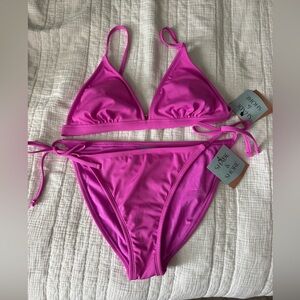 Shade & Shore Bright Pink Swimwear